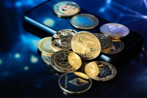 Various golden cryptocurrencies