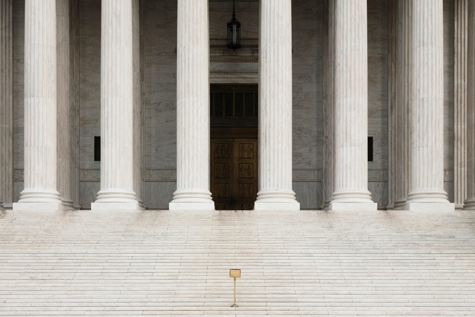 Front View of the Supreme Court Building